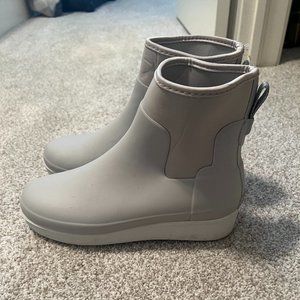 Hunter Refined Creeper Chelsea Rain Boot - Size W9